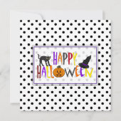 Invitation du parti Halloween (Devant)