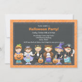Invitation du parti Halloween (Devant)