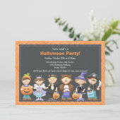 Invitation du parti Halloween (Debout devant)