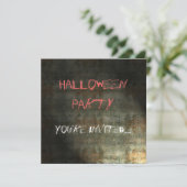 Invitation du parti Halloween (Debout devant)