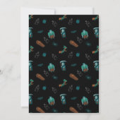 Invitation du parti Halloween (Dos)