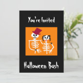 Invitation du parti Halloween (Debout devant)