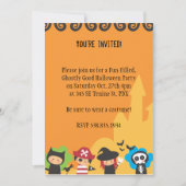 Invitation du parti Halloween (Devant)
