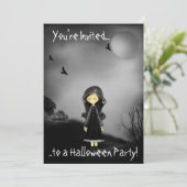 Invitation du parti Halloween (Debout devant)