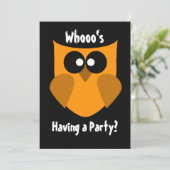 Invitation du parti Halloween (Debout devant)