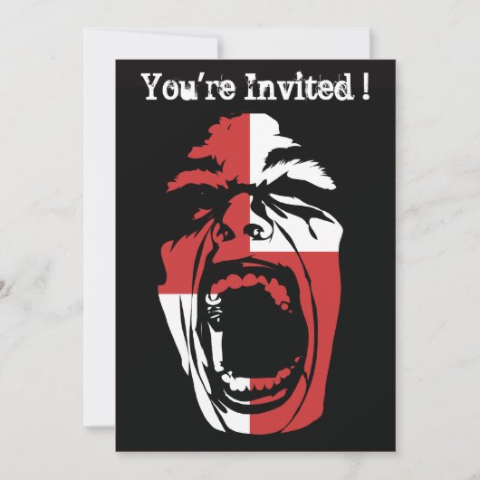 Invitation du parti Halloween (Devant)