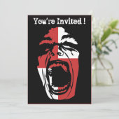 Invitation du parti Halloween (Debout devant)