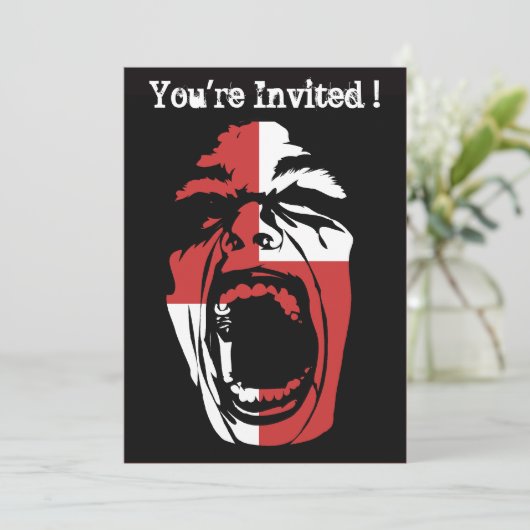 Invitation du parti Halloween (Debout devant)