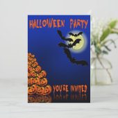 Invitation du parti Halloween (Debout devant)