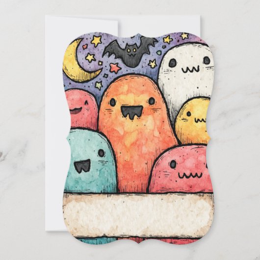 Invitation du parti Halloween 2025 (Devant)