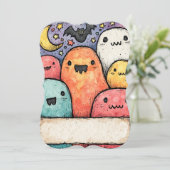 Invitation du parti Halloween 2025 (Debout devant)