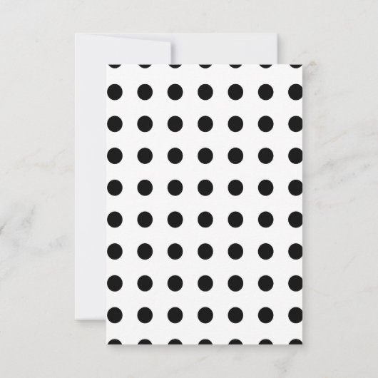 Invitation du parti Halloween Bunco (Dos)