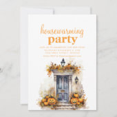 Invitation du parti Halloween d'automne (Devant)