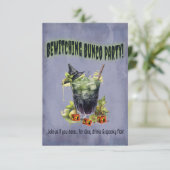 Invitation du parti Halloween Witches Bunco (Debout devant)