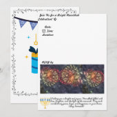 Invitation du parti Hanoukka (Devant / Derrière)