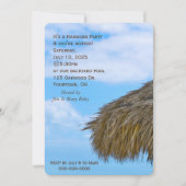 Invitation du parti Hawaiian Tiki Hut (Devant)