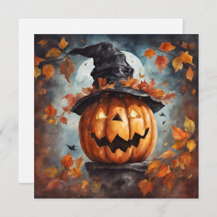 Invitation du parti Jack-o'-lantern