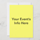 Invitation du Parti Luau (Dos)