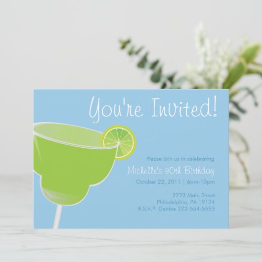 Invitation du parti Margarita (Debout devant)