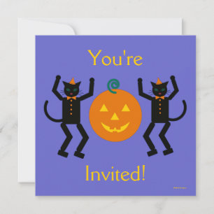 Invitation du parti Martzkin Halloween