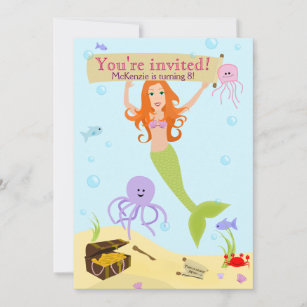 Invitation du parti Mermaid