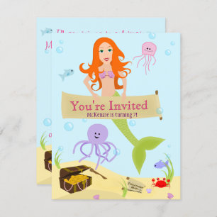 Invitation du parti Mermaid