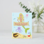 Invitation du parti Mermaid (Debout devant)