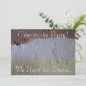 Invitation du parti napolitain "We have Ice Cream" (Debout devant)