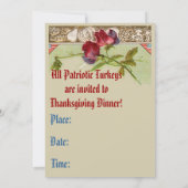 Invitation du Parti patriotique turc (Dos)