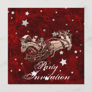 Invitation du parti père Noël