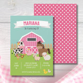 INVITATION DU PARTI PINK FARM