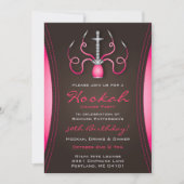 Invitation du parti Pink Hookah (Devant)