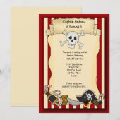 Invitation du parti pirate (Devant / Derrière)