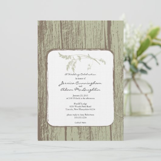 Invitation du parti rustique (Debout devant)