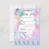 INVITATION DU PARTI Sirena (Devant)