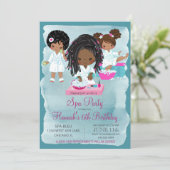 Invitation du parti Spa afro-américain (Debout devant)