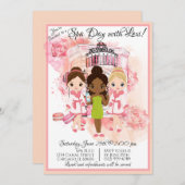 Invitation du parti Spa afro-américain (Devant / Derrière)