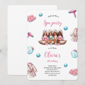 INVITATION DU PARTI SPA FILLE (Devant / Derrière)