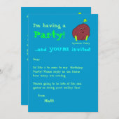 invitation du parti Spudman Paddy (Devant / Derrière)