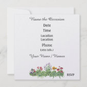 Invitation du parti - SRF (Dos)