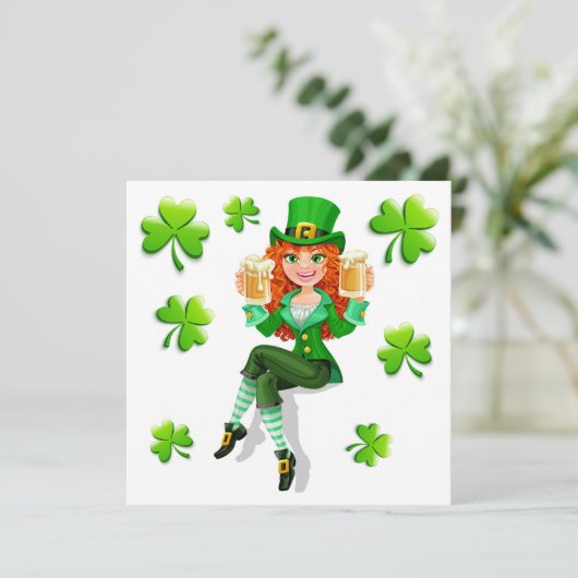 Invitation du parti St. Patrick (Debout devant)