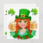 Invitation du parti St. Patrick (Devant / Derrière)