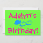 Invitation du parti Stwood (Dos)