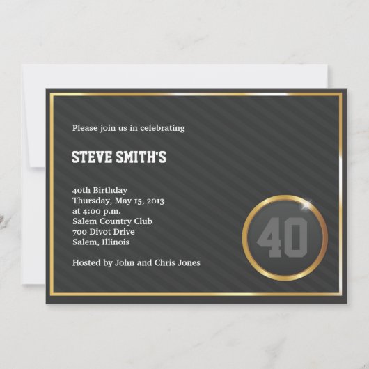 Invitation du Parti Swagger (Devant)