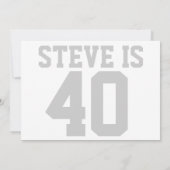 Invitation du Parti Swagger (Dos)