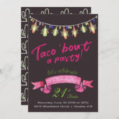 Invitation du Parti Taco (Devant / Derrière)