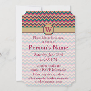 Invitation du parti Tropical Zigzag