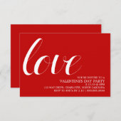 Invitation du Parti Valentin| Mod Pen Love (Devant / Derrière)