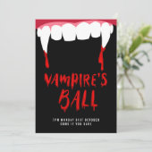 Invitation du parti Vampire's Ball Halloween (Debout devant)