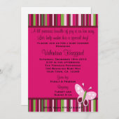 Invitation du Parti vert pour la chaux rose de pap (Devant / Derrière)